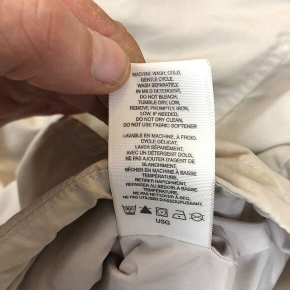 Columbia Sportswear Womens Athletic Jacket Medium Beige Full Zip Outdoors Pocket - Picture 7 of 15